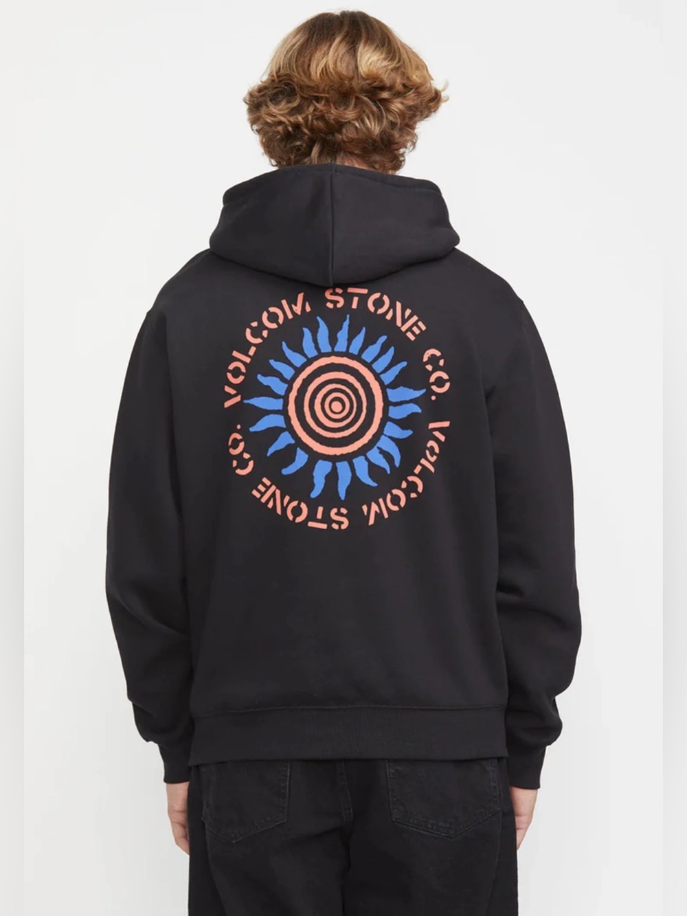 Volcom Watanite Pullover Hoodie in Black